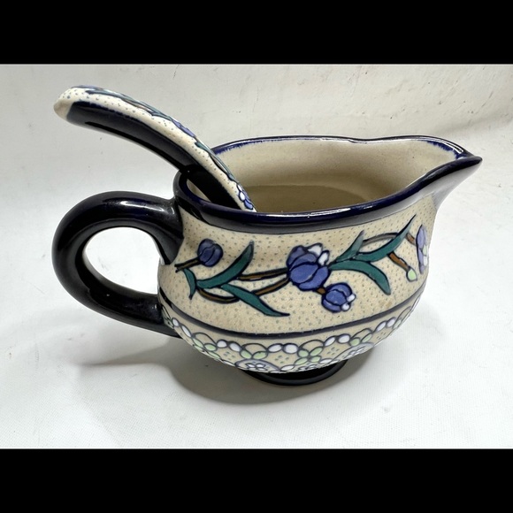Javier Servin Mexico Gravy Boat & Serving Spoon - Picture 5 of 7